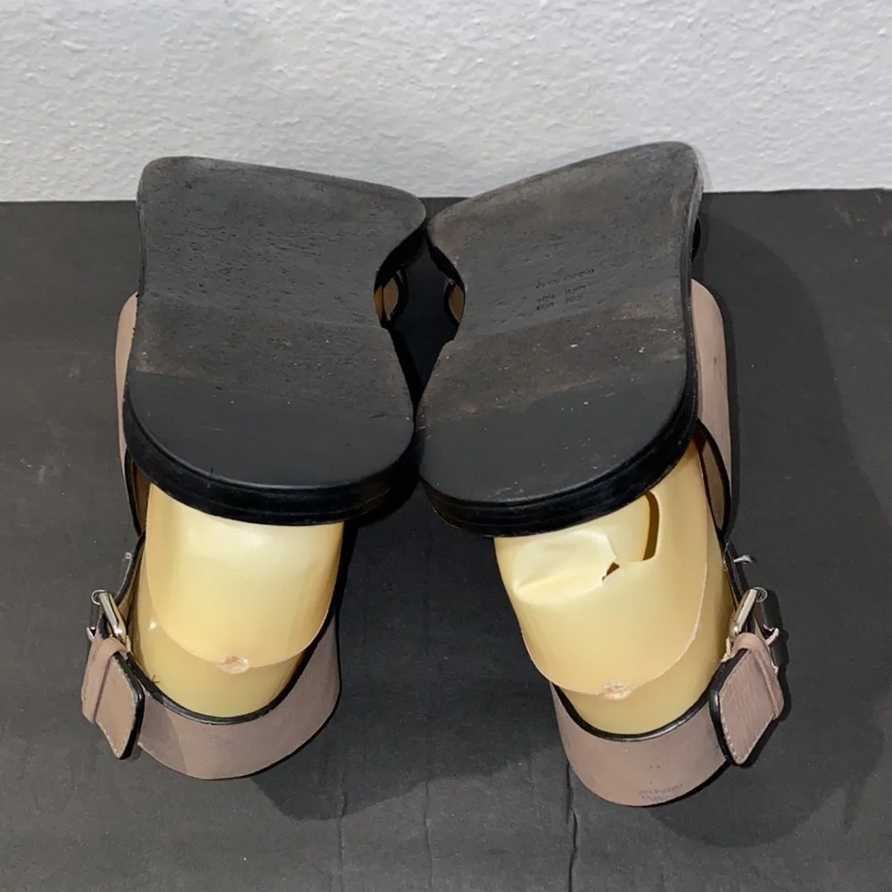Authentic Vince leather designer sandals sz 6.5
